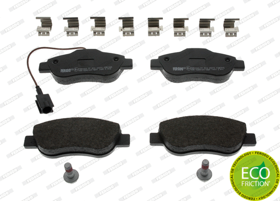 Brake Pad Set, disc brake (FDB1945)