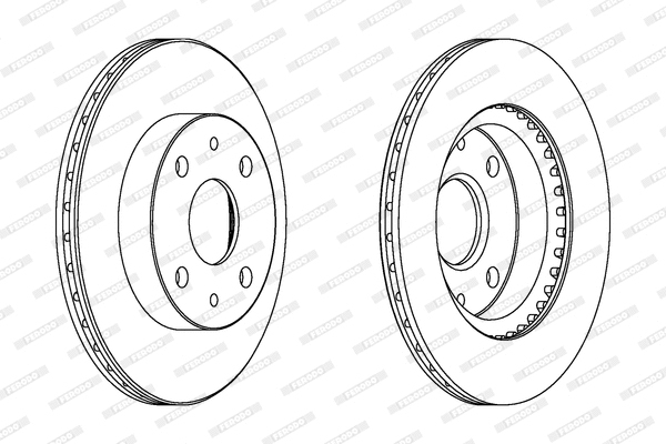 Brake Disc (DDF1394)