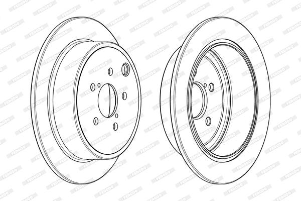 Brake Disc (DDF1883C)