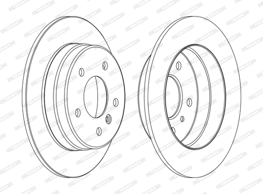 Brake Disc (DDF1362C-1-D)