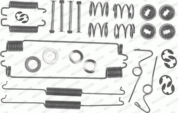 Accessory Kit, brake shoes (FBA116)