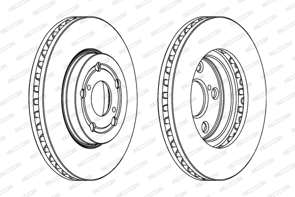 Brake Disc (DDF621)
