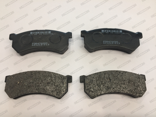Brake Pad Set, disc brake (FDB4766QS)