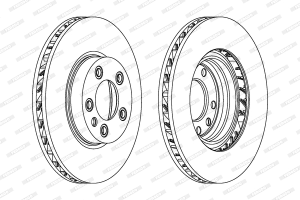 Brake Disc (DDF1591)