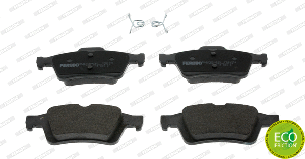 Brake Pad Set, disc brake (FDB1931)