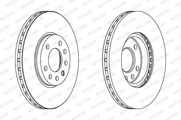 Brake Disc (DDF1082)