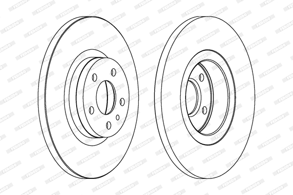 Brake Disc (DDF1057)