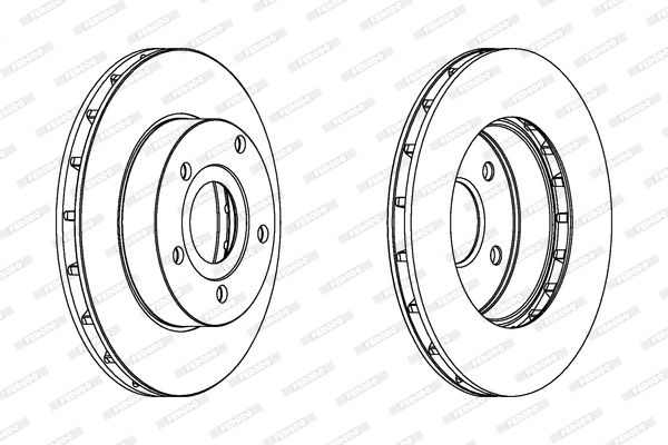 Brake Disc (DDF1169)