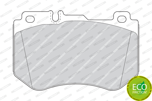 Brake Pad Set, disc brake (FDB4607)