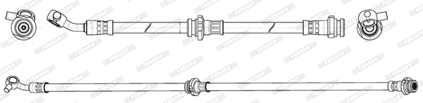 Brake Hose (FHY3291)