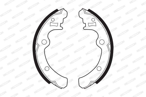 Brake Shoe Set (FSB295)