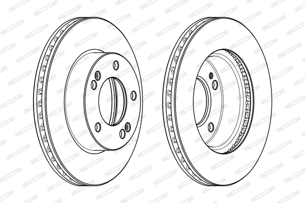 Brake Disc (DDF1810C)
