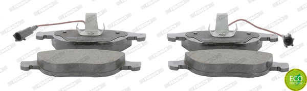 Brake Pad Set, disc brake (FDB1134)