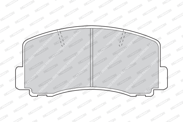 Brake Pad Set, disc brake (FDB319)