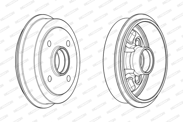 Brake Drum (FDR329320)