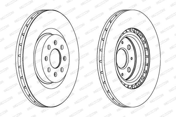Brake Disc (DDF1773)