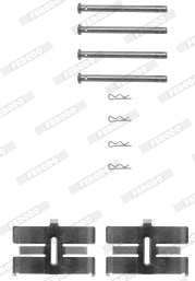 Accessory Kit, disc brake pad (FBA438)