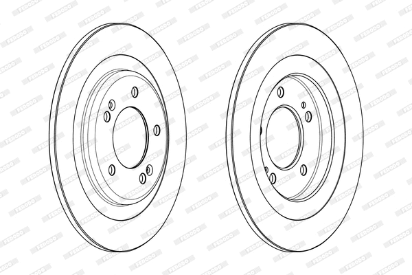 Brake Disc (DDF2200C)
