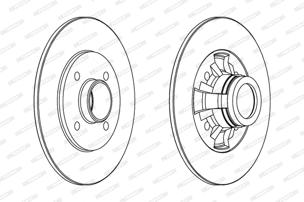 Brake Disc (DDF333)