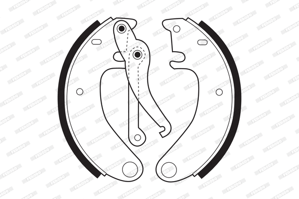 Brake Shoe Set (FSB50)