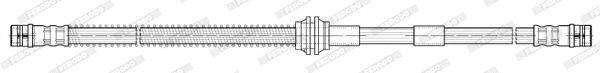 Brake Hose (FHY2670)