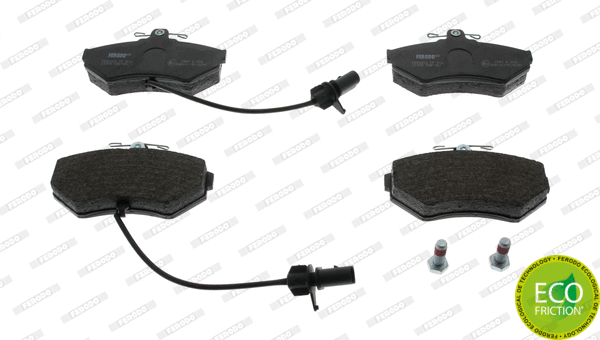 Brake Pad Set, disc brake (FDB1451)