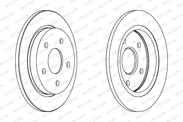 Brake Disc (DDF232)
