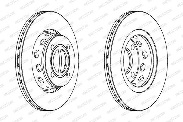 Brake Disc (DDF517)