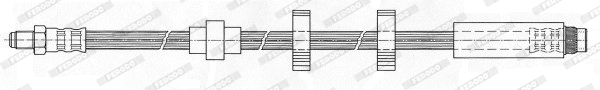 Brake Hose (FHY3005)