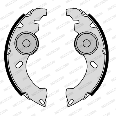 Brake Shoe Set (FSB601)