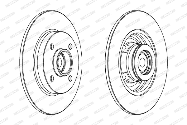 Brake Disc (DDF1561-1)
