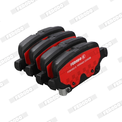 Brake Pad Set, disc brake (FDB4852-S)