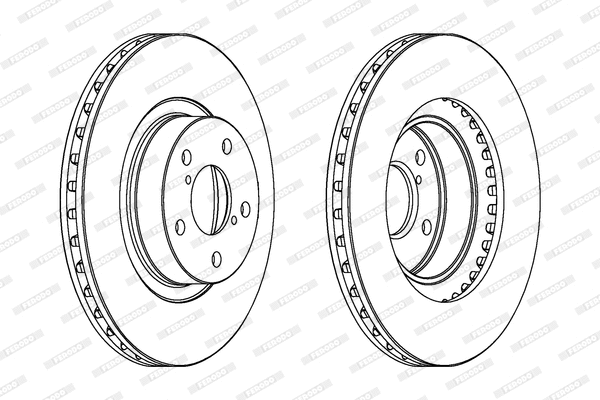 Brake Disc (DDF679)