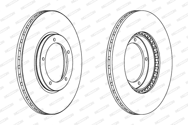 Brake Disc (DDF312)