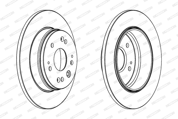 Brake Disc (DDF1540)