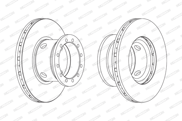 Brake Disc (FCR102A)