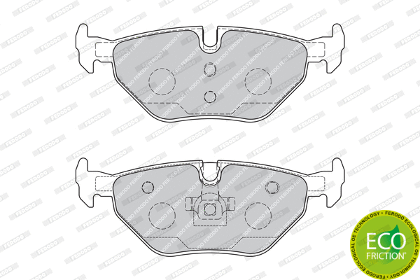 Brake Pad Set, disc brake (FDB1867)