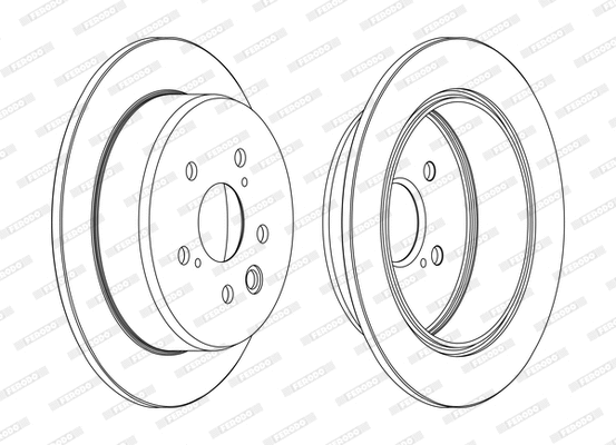 Brake Disc (DDF1815C)