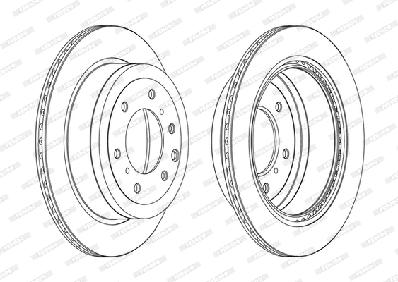 Brake Disc (DDF1965C)