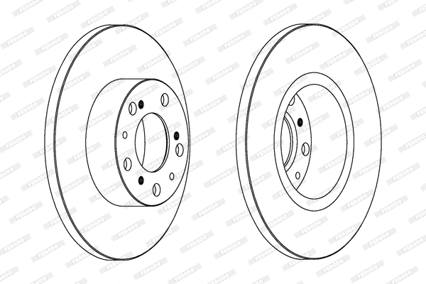Brake Disc (DDF069)