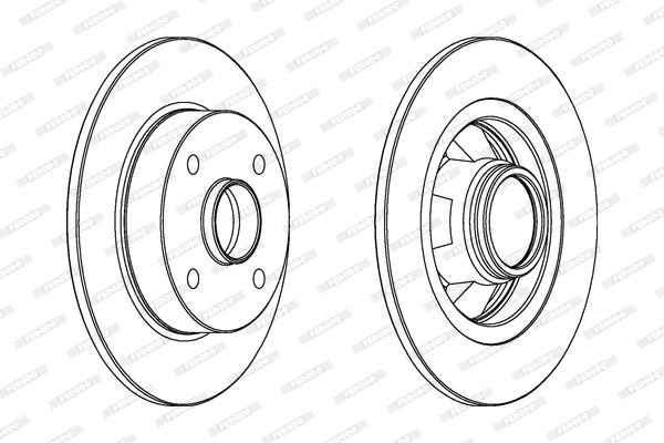 Brake Disc (DDF432)