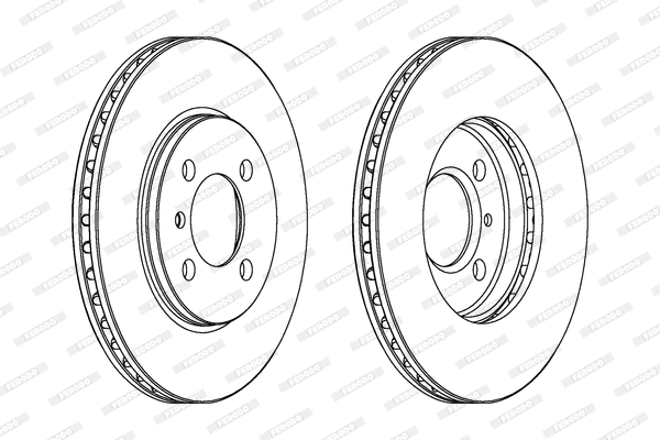 Brake Disc (DDF182)