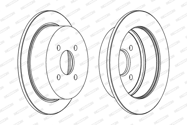 Brake Disc (DDF435)