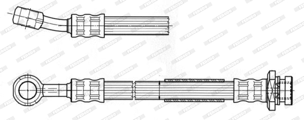Brake Hose (FHY2589)