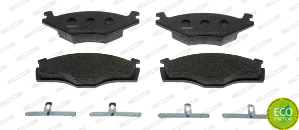 Brake Pad Set, disc brake (FDB419)