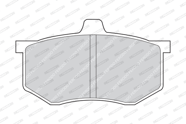 Brake Pad Set, disc brake (FDB431)