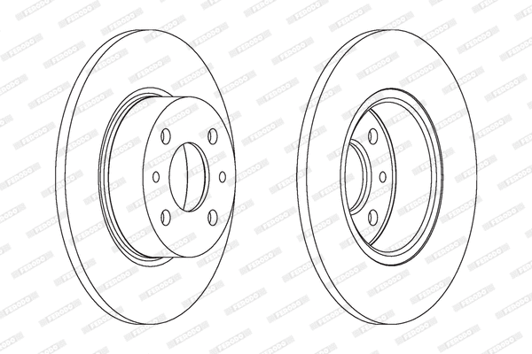 Brake Disc (DDF066)