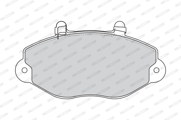 Brake Pad Set, disc brake (FVR1339)