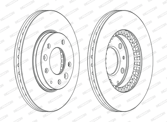 Brake Disc (DDF1278C-D)