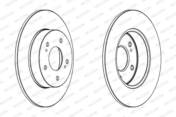 Brake Disc (DDF1110)